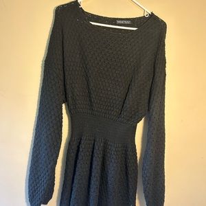 Black Sweater Dress Medium